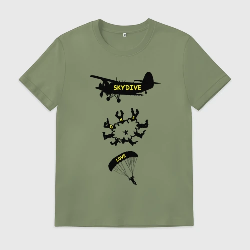 Мужская футболка хлопок Skydive