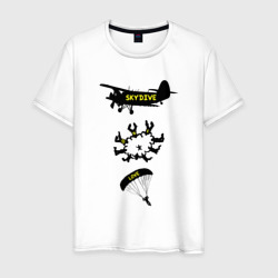 Мужская футболка хлопок Skydive