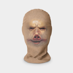 Маска карнавальная 3D Маска страшной свиньи