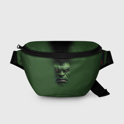 Поясная сумка 3D Лицо Халка