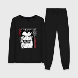 Женская пижама с лонгсливом хлопок Тетрадь смерти Ryuk Shinigami