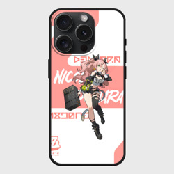 Чехол силиконовый для Apple iPhone 15 Pro матовый Николь Демара - ZZZ