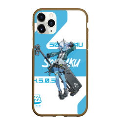 Чехол для iPhone 11 Pro Max матовый Сокаку - ZZZ