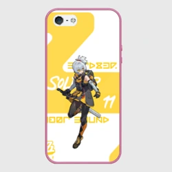 Чехол для iPhone 5/5S матовый Солдат 11 - ZZZ