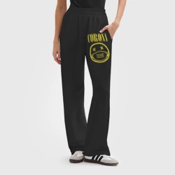 Женские брюки oversize без начеса хлопок Nirvana corona - фото 2