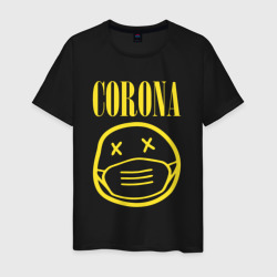 Мужская футболка хлопок Nirvana corona