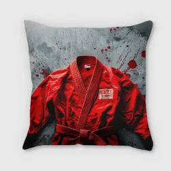 Подушка 3D Красное кимано для самбо