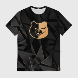 Мужская футболка 3D Danganronpa golden poly