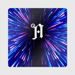 Магнит виниловый Квадрат Architects neon energy