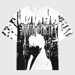 Мужская футболка oversize 3D Агата Кристи - Вадим Самойлов