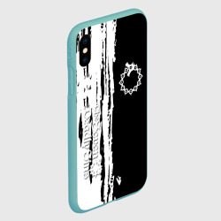 Чехол для iPhone XS Max матовый Семь смертных грехов краски - фото 2