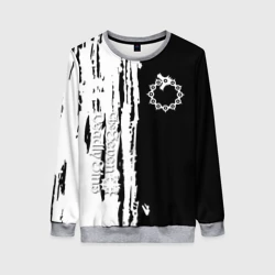 Женский свитшот 3D Семь смертных грехов краски