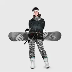 Накидка на куртку 3D Черный пояс бойца - фото 2