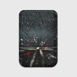 Картхолдер Magsafe магнитный Черный пояс бойца