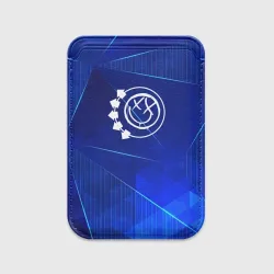 Картхолдер Magsafe магнитный Blink 182 blue poly