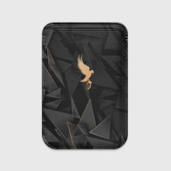 Картхолдер Magsafe магнитный Hollywood Undead golden poly
