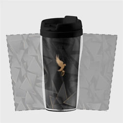 Термокружка-непроливайка Hollywood Undead golden poly - фото 2