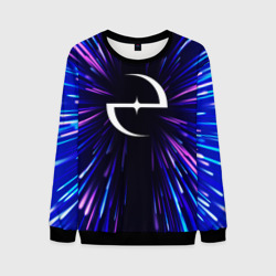 Мужской свитшот 3D Evanescence neon energy