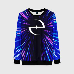 Женский свитшот 3D Evanescence neon energy