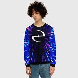 Мужской свитшот 3D Evanescence neon energy - фото 2