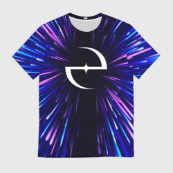 Мужская футболка 3D Evanescence neon energy
