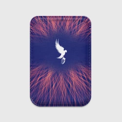 Картхолдер Magsafe магнитный Hollywood Undead red energy