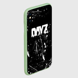 Чехол для iPhone XS Max матовый Dayz белые краски - фото 2