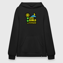 Худи SuperOversize хлопок Апрельские девушки