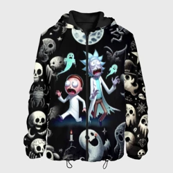 Мужская куртка 3D Rick and Morty - halloween party