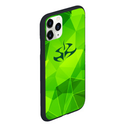 Чехол для iPhone 11 Pro Max матовый Hitman green poly - фото 2