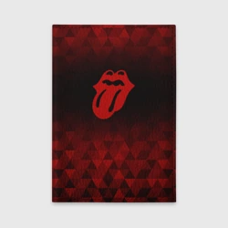 Обложка для автодокументов Rolling Stones red poly
