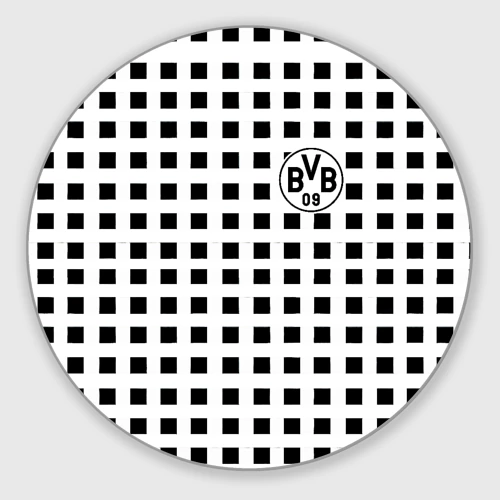 Круглый коврик для мышки Borussia pattern