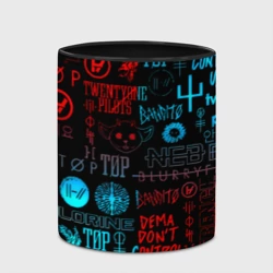 Кружка с полной запечаткой Twenty one pilots rock pattern - фото 2