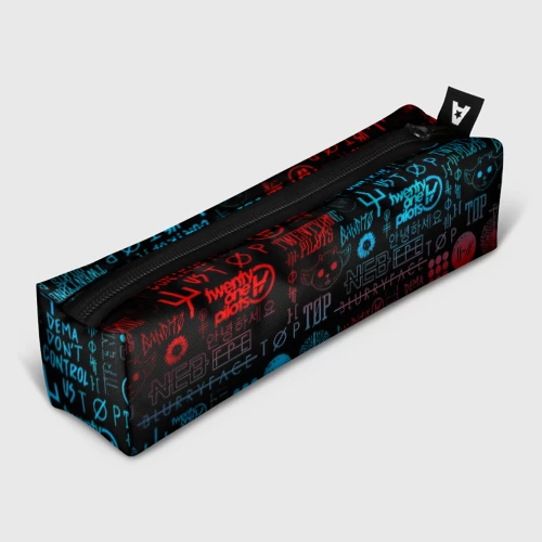 Пенал школьный 3D Twenty one pilots rock pattern