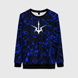Женский свитшот 3D Code Geass blue energy