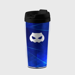 Термокружка-непроливайка DanMachi blue poly
