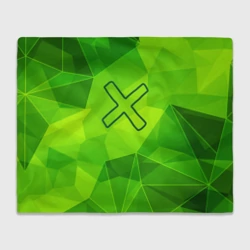 Плед 3D A Silent Voice green poly