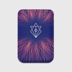 Картхолдер Magsafe магнитный In Flames red energy