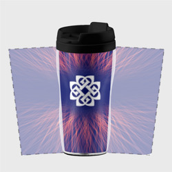 Термокружка-непроливайка Breaking Benjamin red energy - фото 2