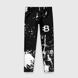 Детские леггинсы 3D Dota краски белые