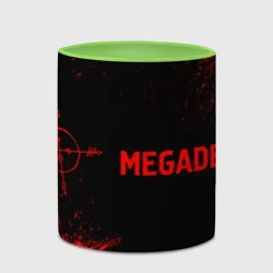 Кружка с полной запечаткой Megadeth - red gradient по-горизонтали - фото 2