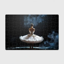 Головоломка Пазл магнитный 126 элементов Балерина в дыму