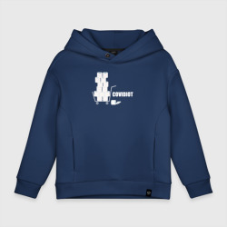 Детское худи Oversize хлопок Ковид идиот