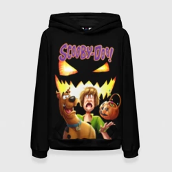 Женская толстовка 3D Шегги и Скуби Ду на Хэллоуин
