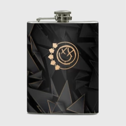 Фляга Blink 182 golden poly