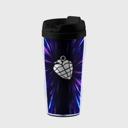 Термокружка-непроливайка Green Day neon energy