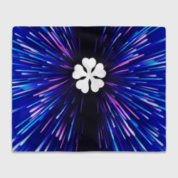 Плед 3D Black Clover neon energy