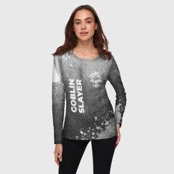 Женский лонгслив 3D Goblin Slayer - grey gradient вертикально - фото 2