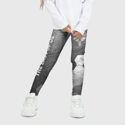 Детские леггинсы 3D The Last Of Us - grey gradient вертикально - фото 2