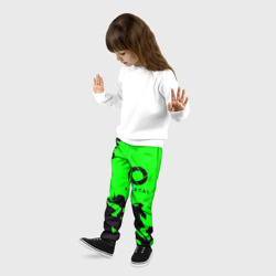 Детские брюки 3D Portal черный дым - фото 2
